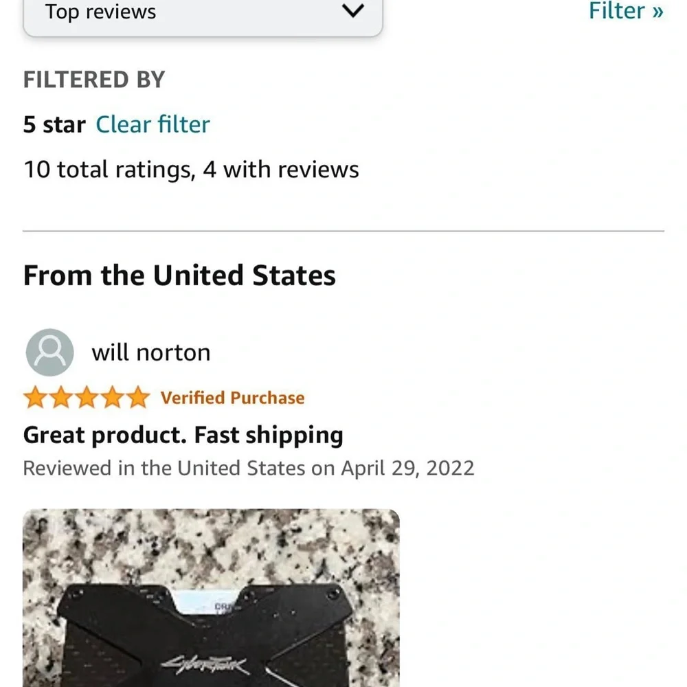 $29.99 CyberTank Wallet With Airtag Holder Wallets